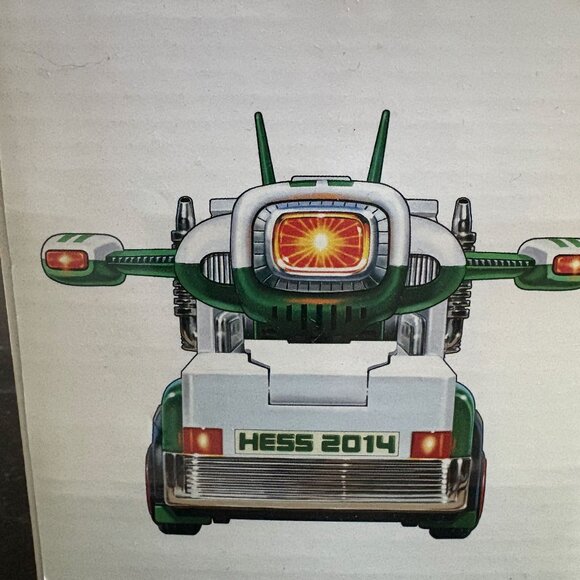 HESS 2014 COLLECTABLE TOY TRUCK AND SPACE CRUISER WITH SCOUT - NIB-UNOPENED - Picture 4 of 6